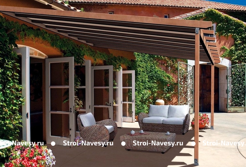 Крыша навес для террасы Крыша навес для террасы