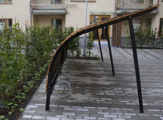 Навес для велосипедов из поликарбоната Навес для велосипедов из поликарбоната