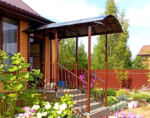 Навесы над крыльцом в Москве Навесы над крыльцом в Москве